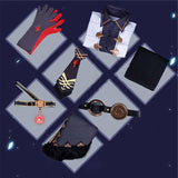 Genshin Impact Diluc/Venti/Chongyun/Barbara/ Cosplay Kostüm Halloween Karneval Kostüm Set - cosplaycartde