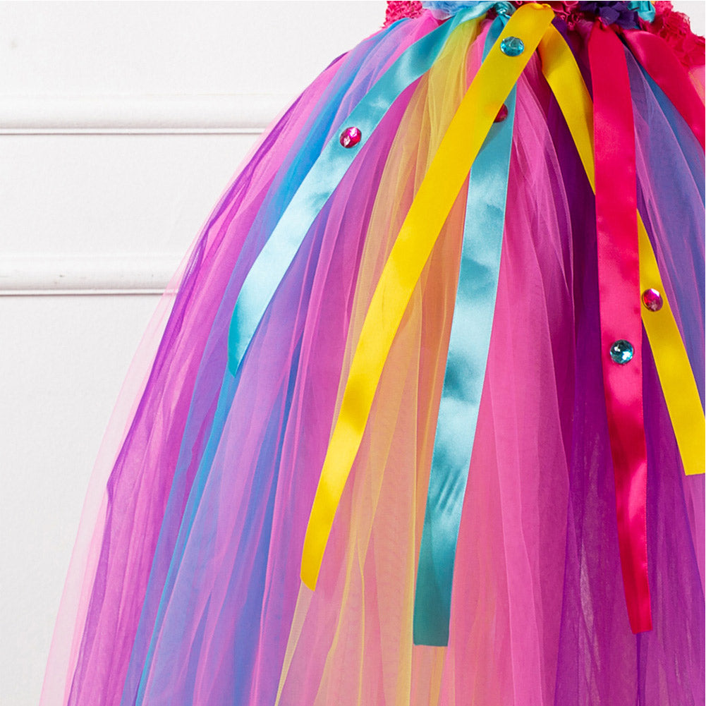 Kinder Mädchen Einhorn Tutu Kleid Cosplay Kostüm Outfits Halloween Karneval Anzug