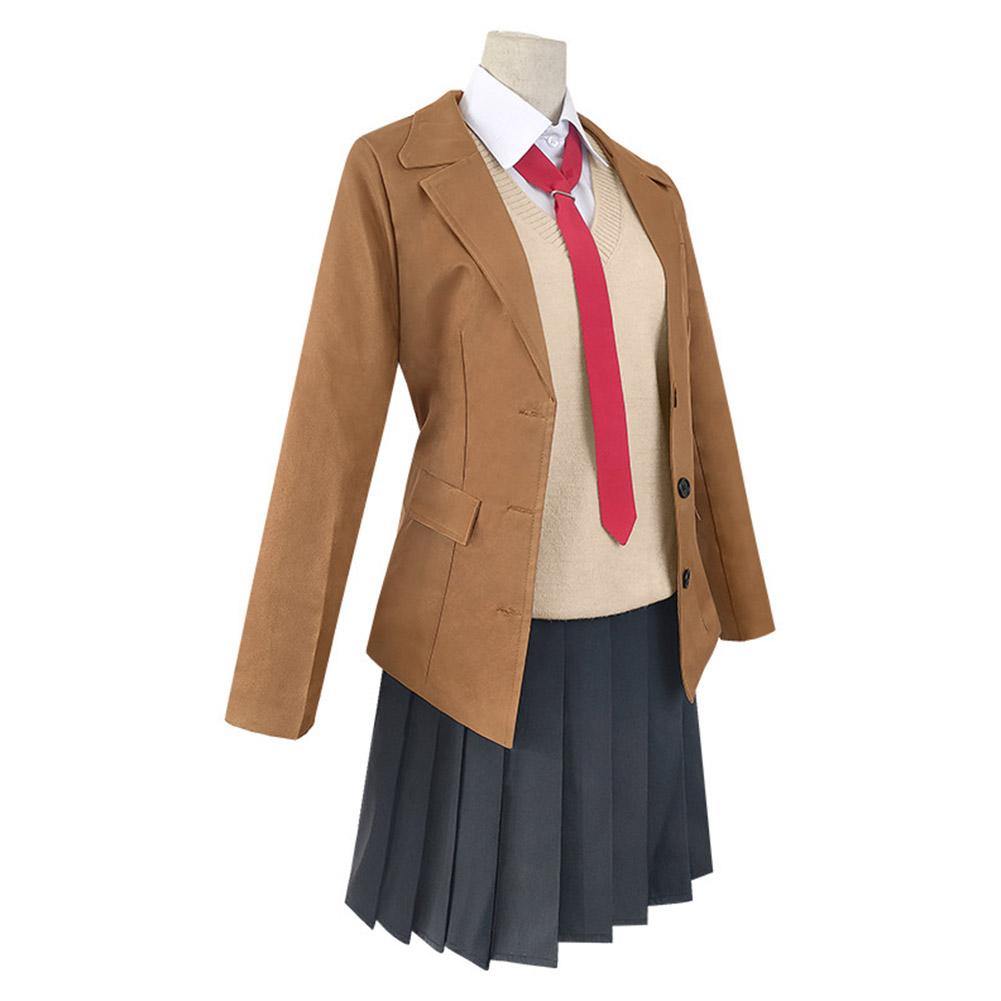Rascal Does Not Dream of Bunny Girl Senpai Mai Sakurajima Cosplay Kostüm Schuluniform - cosplaycartde