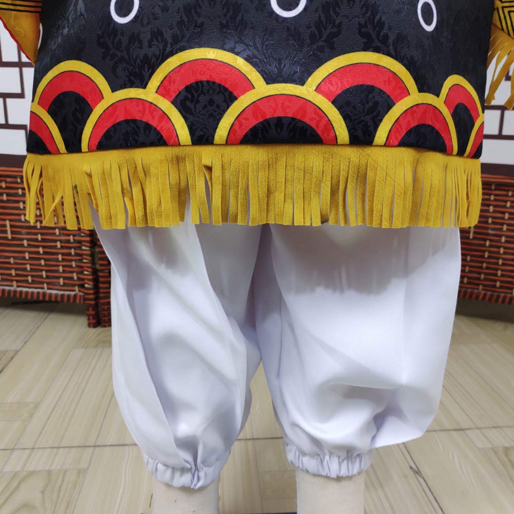 Kinder Demon Slayer Kamado Tanjuurou Kostüm Kimono Halloween Karneval Outfits
