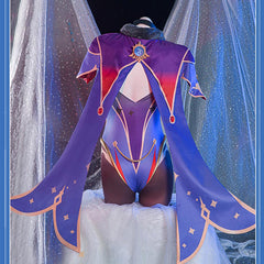 Mona Genshin Impact  Mona Cosplay Kostüm Halloween Karneval Kostüm Set
