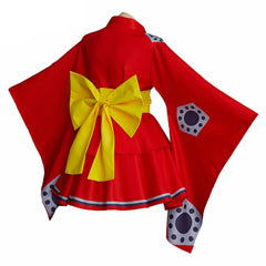 One Piece Luffy Lolita Kleid Cosplay Halloween Karneval Outfits