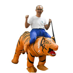 Tiger Kinder/Erwachsene Tiger Aufblasbar Kostüm Fettkostüm Faschingkostüme