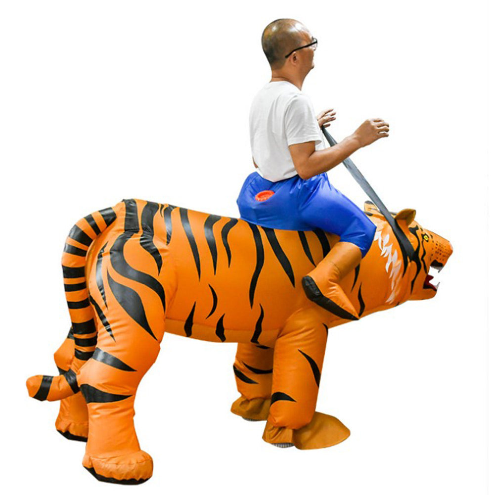 Tiger Kinder/Erwachsene Tiger Aufblasbar Kostüm Fettkostüm Faschingkostüme