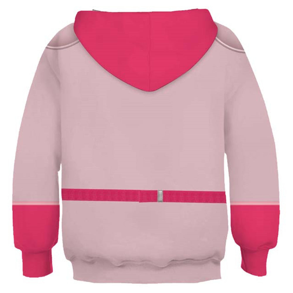 Kinder Super Mario  Pfirsich Cosplay Hoodie 3D Druck mit Kapuze Sweatshirt Streetwear Pullover