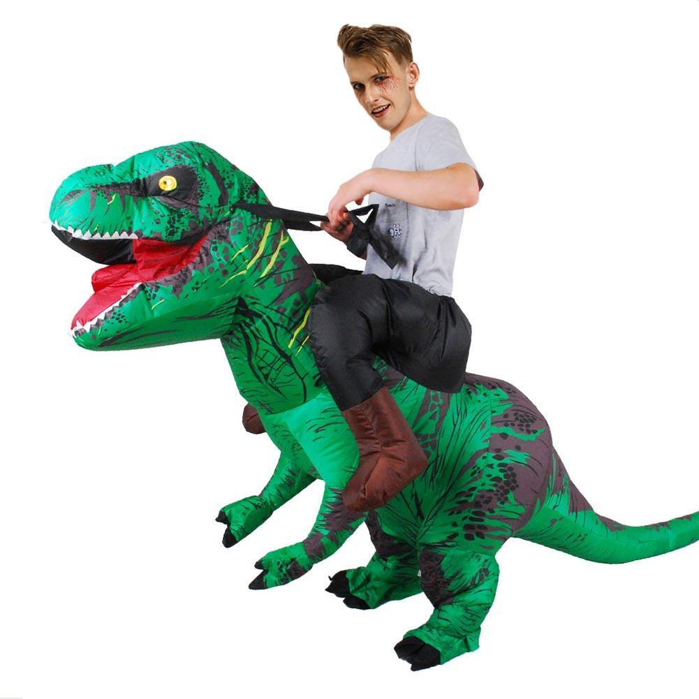Fatsui Fettkostüm Aufblasbare Dinosaurier Kostüm Erwachsene T-Rex Jurassic Welt Cosplay Kostüm - cosplaycartde