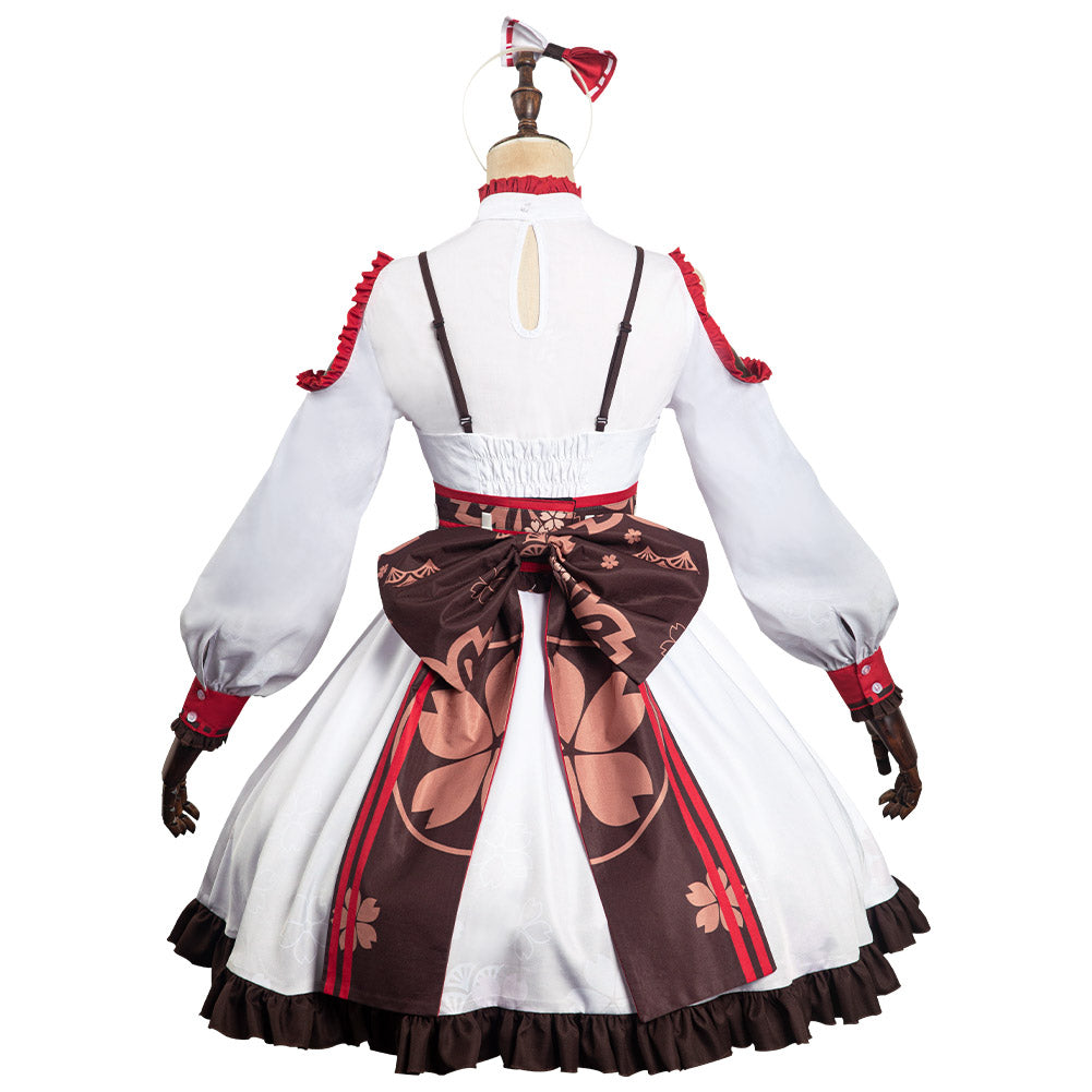 Genshin Impact Yae Miko Cosplay Lolita Kostüm Halloween Karneval Originell Kleid