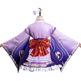Genshin Impact Raiden Shogun Lolitakleid Cosplay Kostüm originell Halloween Kanreval Outfits