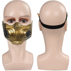 Mortal Kombat Scorpion Latex Maske Full Scorpion Man Cosplay Requisite