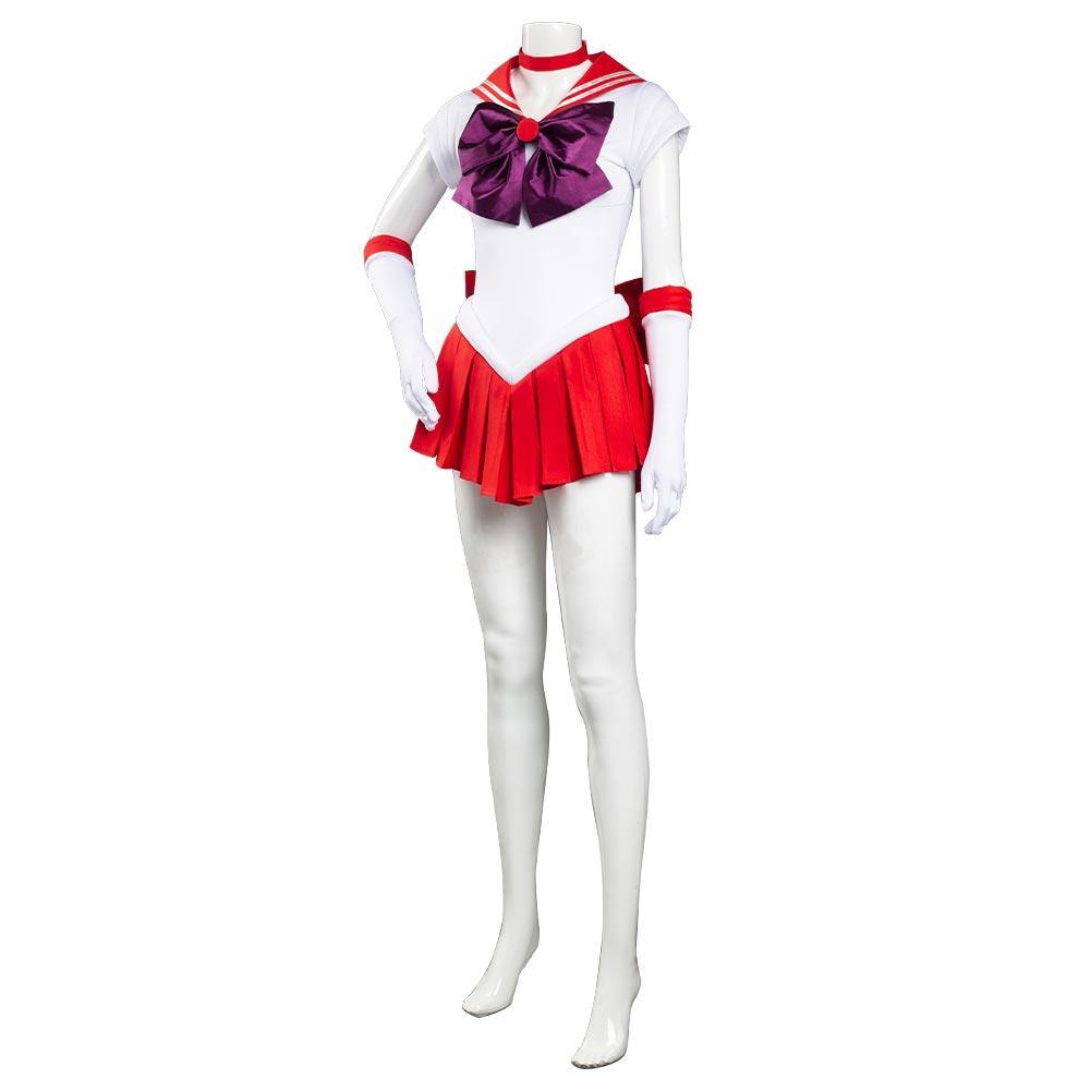 Sailor Mars Unifrom Sailor Moon Rei Hino Geist des Feuers Cosplay Halloween Karneval Kostüm - cosplaycartde