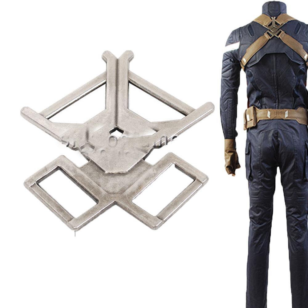 Captain America 2 The Winter Soldier The Return of the First Avenger Steve Rogers Metall Locke Cosplay - cosplaycartde