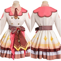 Oshi no Ko Arima Kana Cosplay weißes Gesangskostüm Halloween Karneval Outfits