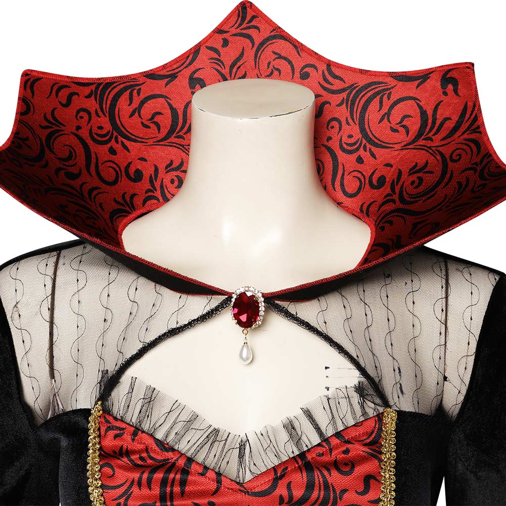 Damen Witch Cosplay Erwachsene Kostüm Halloween Karneval Kleid