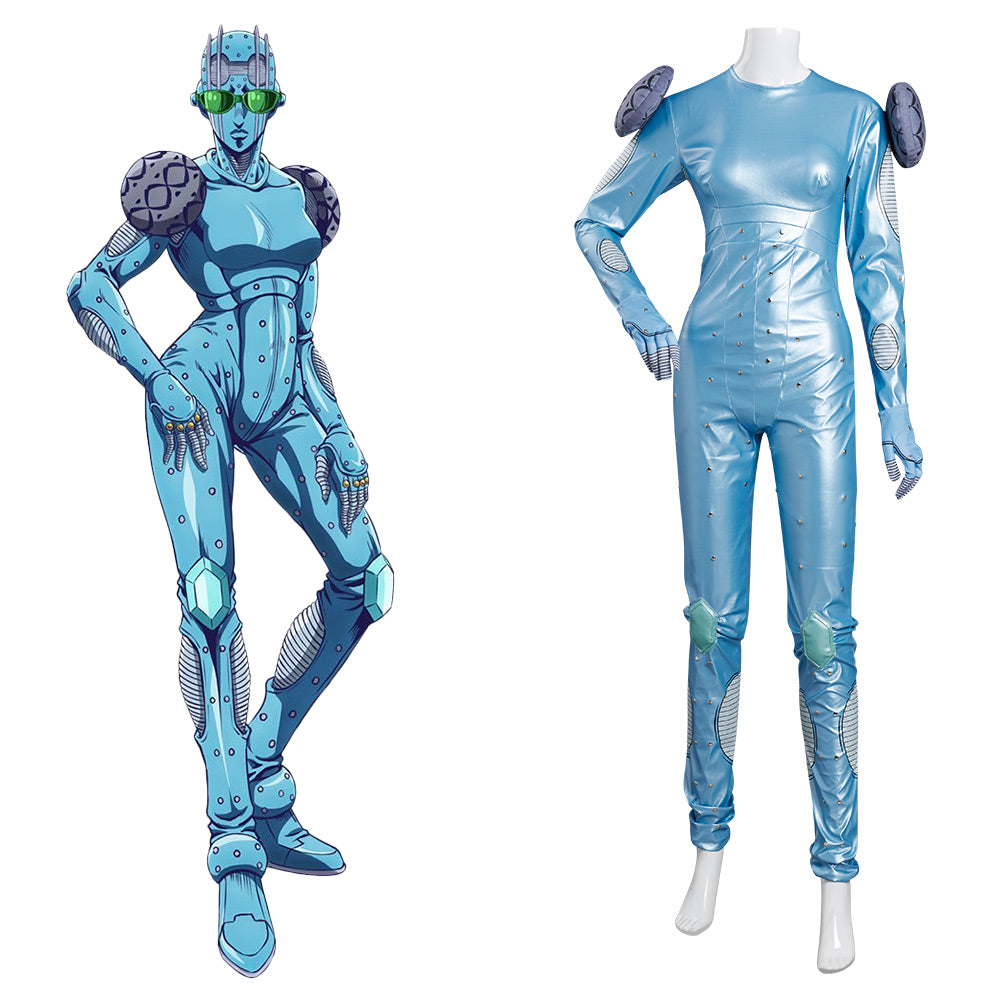 JoJo‘s Bizarre Adventure Stone Ocean Stone Free Cosplay Kostüme Outfits Halloween Karneval Jumpsuit