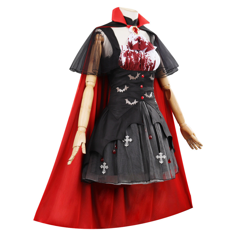 Chainsaw Man Power Cosplay Kostüm Vampire Maid Halloween Karneval Originell Kleid