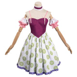 Haunted Mansion Sally Slater 2tlg. originelles Kleid Cosplay Kostüm Halloween Karneval Outfits