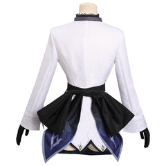 Genshin Impact X Pizzahut - Eula Uniform Halloween Karneval Outfits