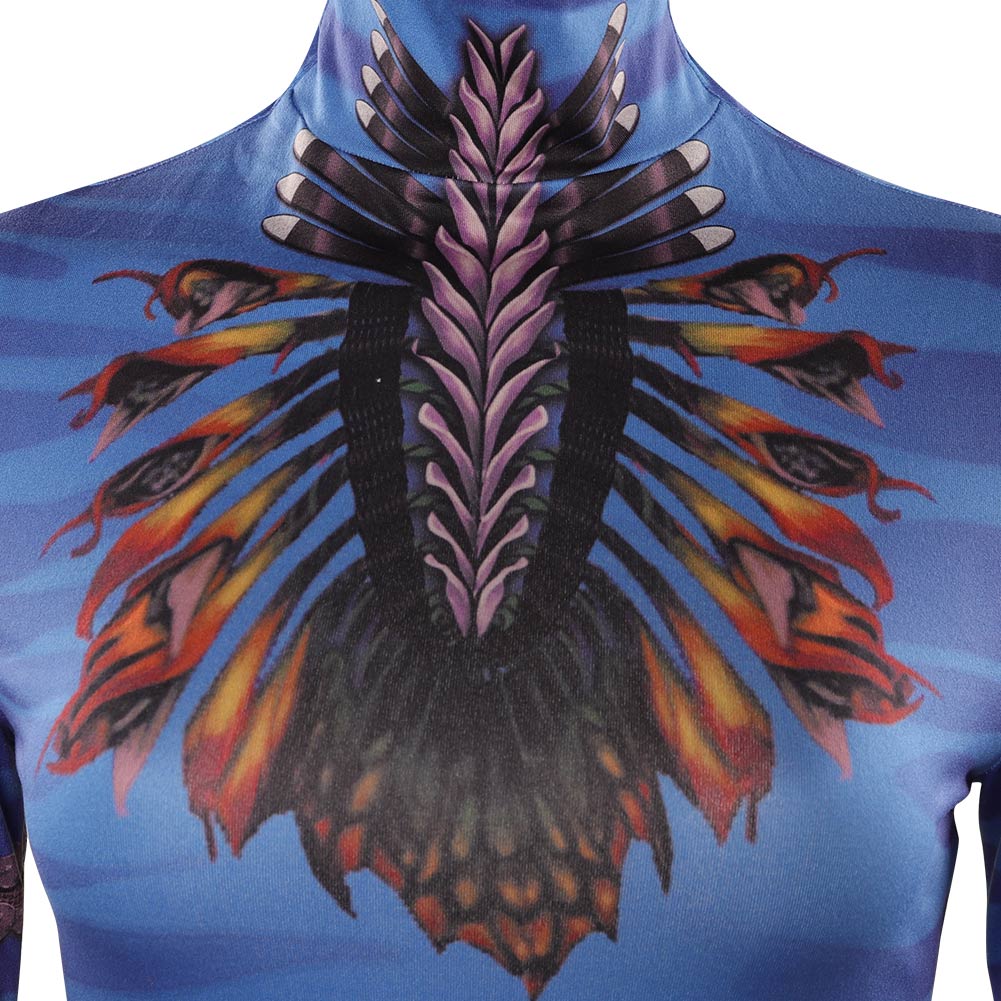 Avatar: The Way of Water Cosplay Neytiri Outfits Halloween Karneval Jumpsuit