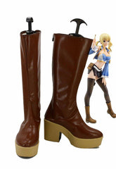 Fairy Tail Lucy Heartfilia Schuhe Cosplay Schuhe Stiefel Version B - cosplaycartde