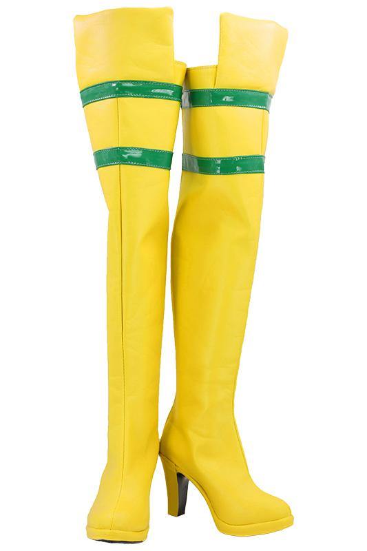 THE AVENGERS X-MEN ANNA MARIE JUMPSUIT ROGUE Cosplay Schuhe Stiefel - cosplaycartde