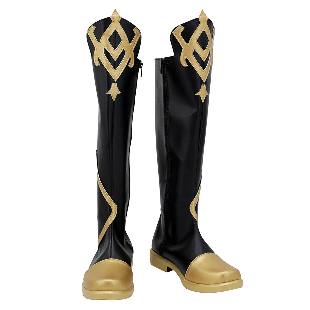 Genshin Impact Player Cosplay Schuhe Stiefel Halloween Schuhe