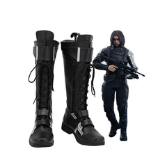 Captain America The Winter Soldier Schuhe Cosplay Schuhe Stiefel