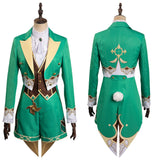 Genshin Impact Alice in Wonderland Mr.Bunny Cosplay Venti Kostüm Halloween Karneval Original Outfitis