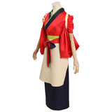 Lycoris Recoil Nishikigi Chisato Cosplay Kostüm Outfits Halloween Karneval Kimono