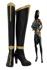 Mortal Kombat Prinzessin Kitana Stiefel Cosplay Schuhe - cosplaycartde