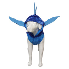 Hunde Dinosaurier Kostüm blau Halloween Cosplay Kostüm Karneval Outfits