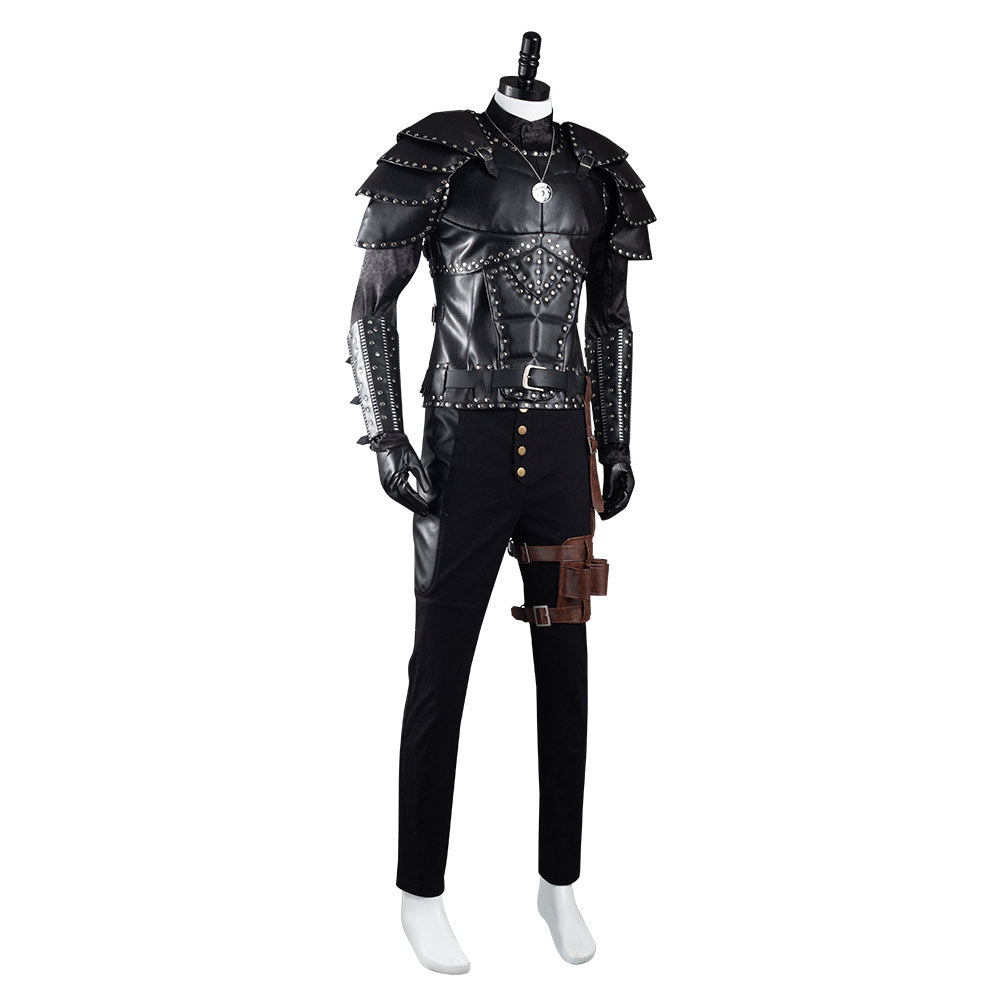 The Witcher Geralt of Rivia Cosplay Kostüme Outfits Halloween Karneval Suit