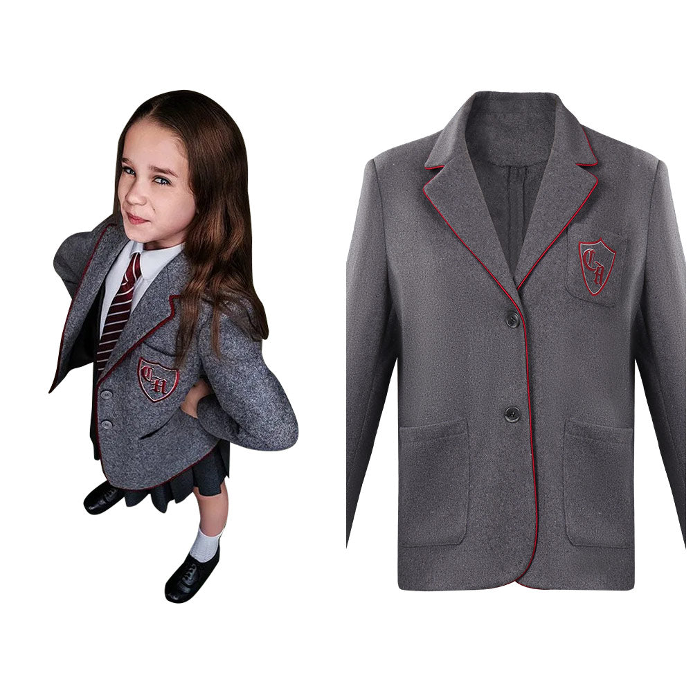 Roald Dahl’s Matilda the Musical Matilda Wormwood Cosplay Jackett Halloween Karneval Outfits