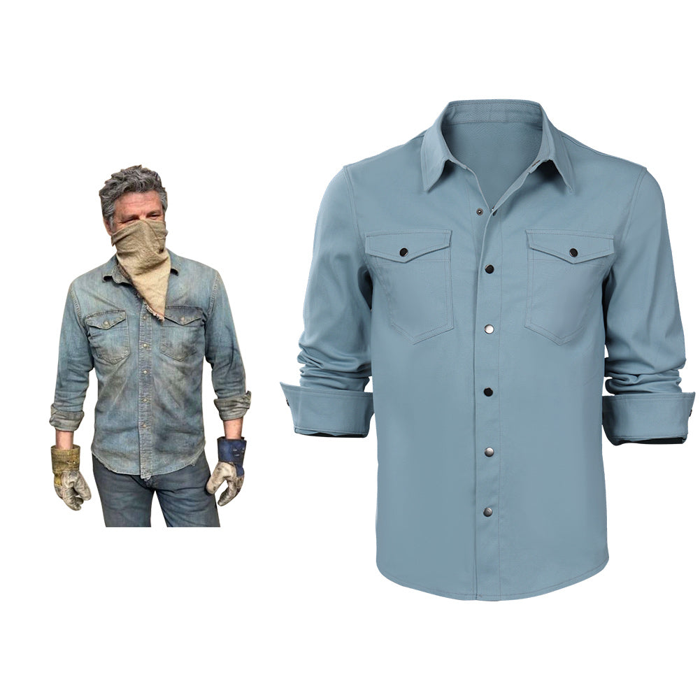 The Last of Us Joel Miller Cosplay Outfits Halloween Karneval Shirt