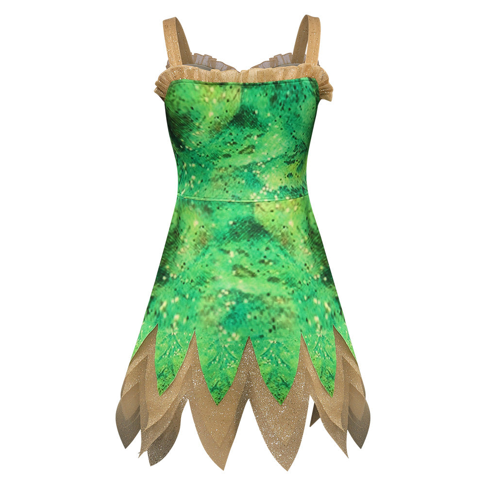 Peter Pan & Wendy Tinker Bell Kleid originelle Cosplay Kostüm Halloween Karneval Outfits