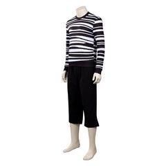 Addams Cosplay Pugsley Addams Kostüm Halloween Karneval Outfits