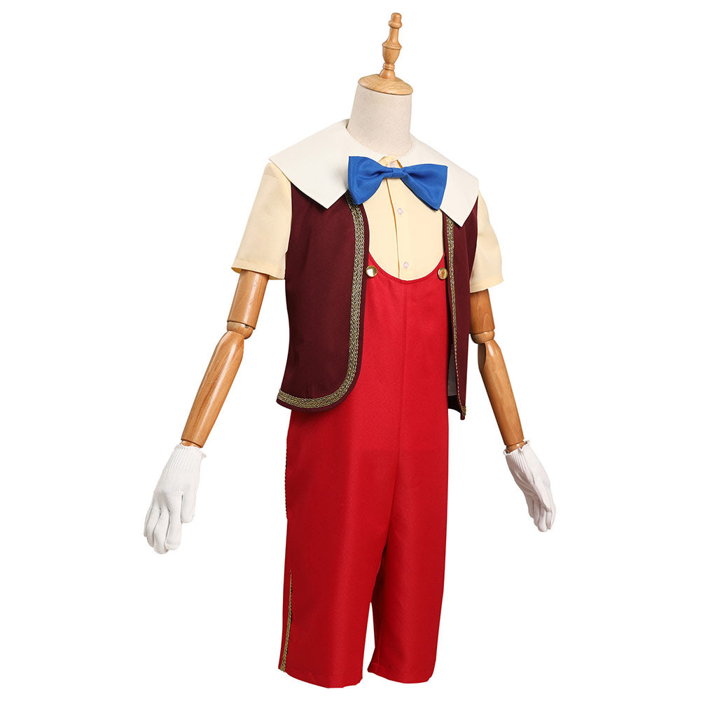 Kinder Pinocchio 2022 Pinocchio Cosplay Kostüm Halloween Karneval Outfits