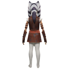 Kinder Tales of the Jedi Cosplay Ahsoka Tano Kostüm Halloween Karneval Outfits