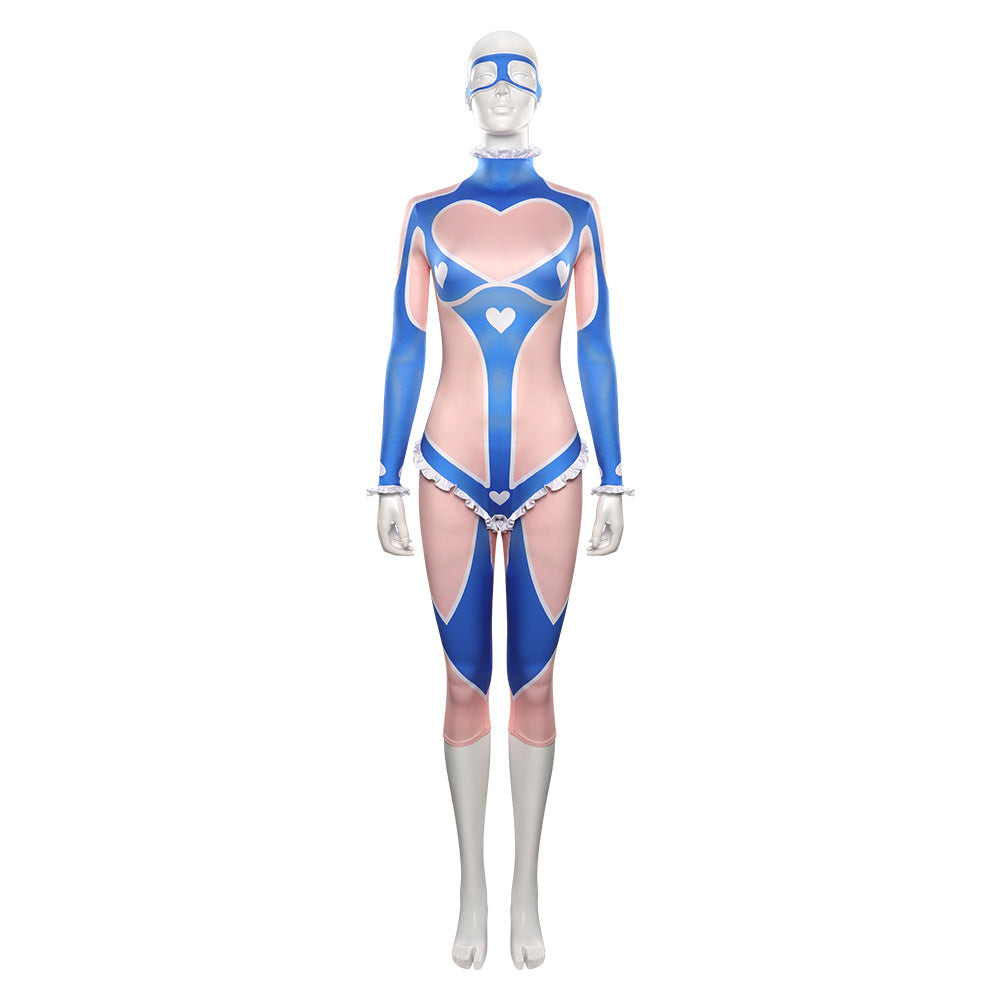 Street Fighter Nanakawa Mika Cosplay Kostüm Halloween Karneval Jumpsuit