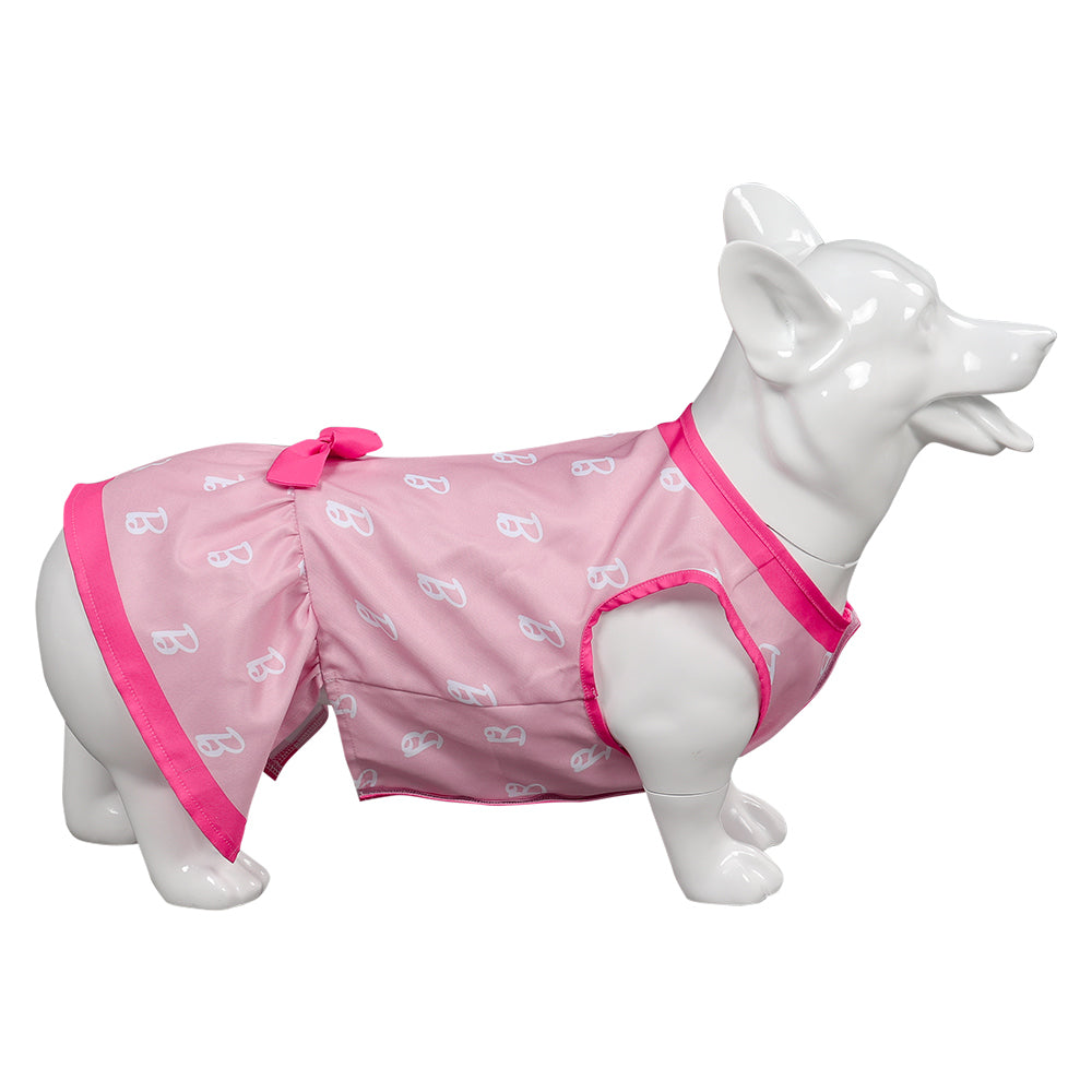 Barbie Film 2023 rosa Hunde Kleid Haustier Kleidung Halloween Karneval Outfits Cosplay Kostüm