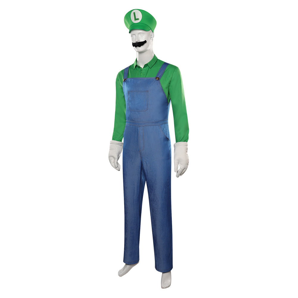 The Super Mario Bros. Movie Luigi Kostüm Cosplay Halloween Karneval Ou –  cosplaycartde