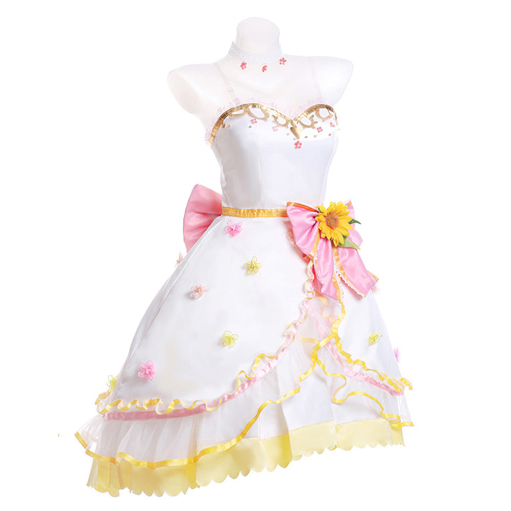 Mayano Top Gun Pretty Derby Cosplay Kostüm Hochzeitskleid Halloween Karneval Lolita Kleid