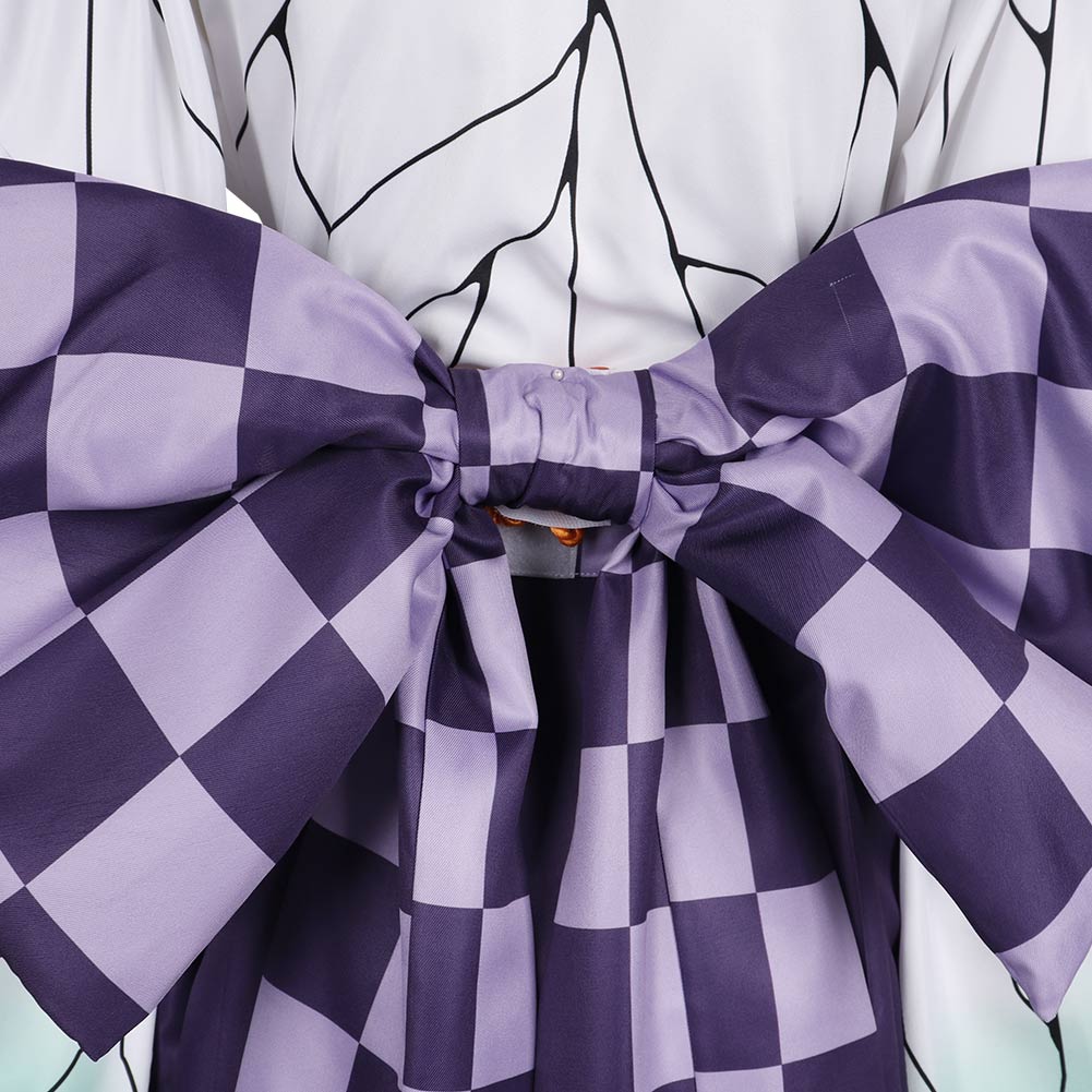 Kochou Shinobu Demon Slayer Cosplay Dienstmädchen Kostüm Halloween Karneval Lolita Kleid