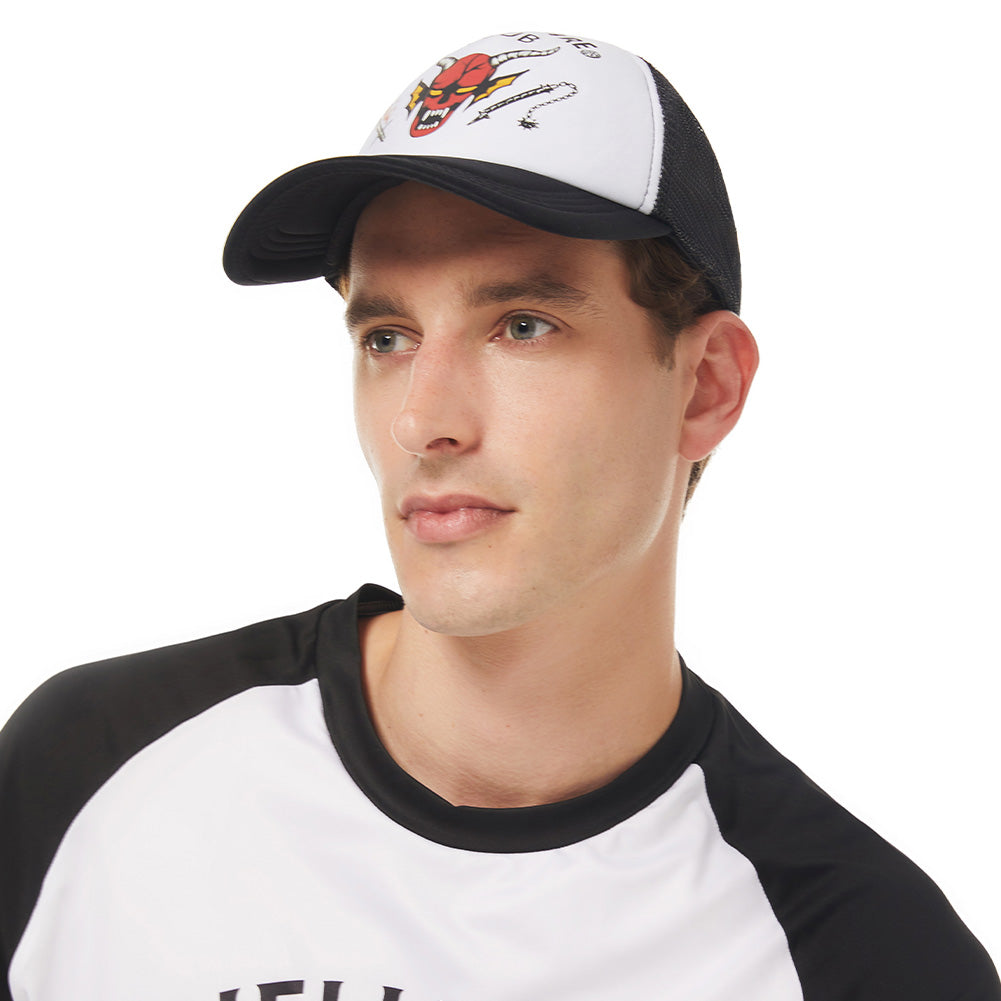 Stranger Things Staffel Hellfire Club Erwachsene Eddie Munson T-Shirt Cosplay Kostüm Halloween Karneval Outfits