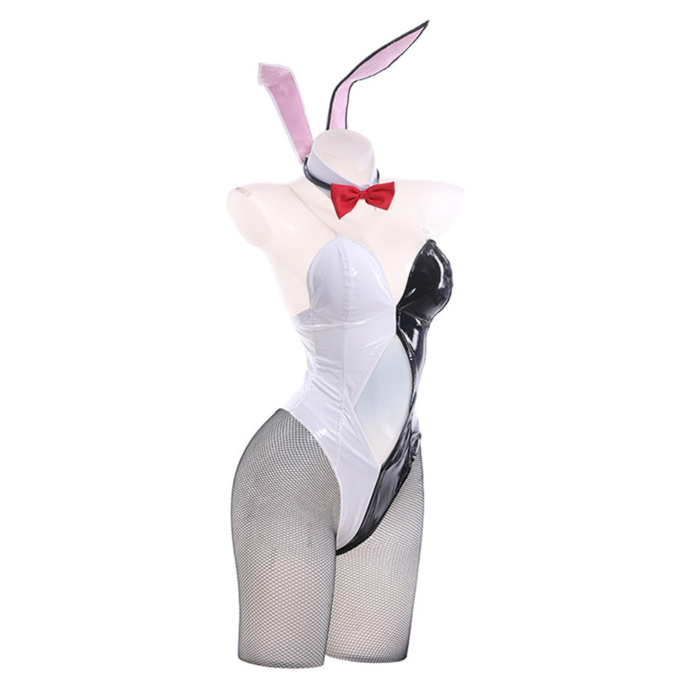Danganronpa Monokuma Cosplay Kostüm Bunny Girls Halloween Karneval Jumpsuit