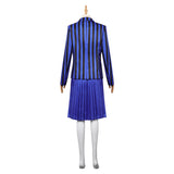 Wednesday Addams Cosplay Enid Schuluniform Outfits Halloween Karneval Kostüm