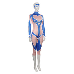 Street Fighter Nanakawa Mika Cosplay Kostüm Halloween Karneval Jumpsuit