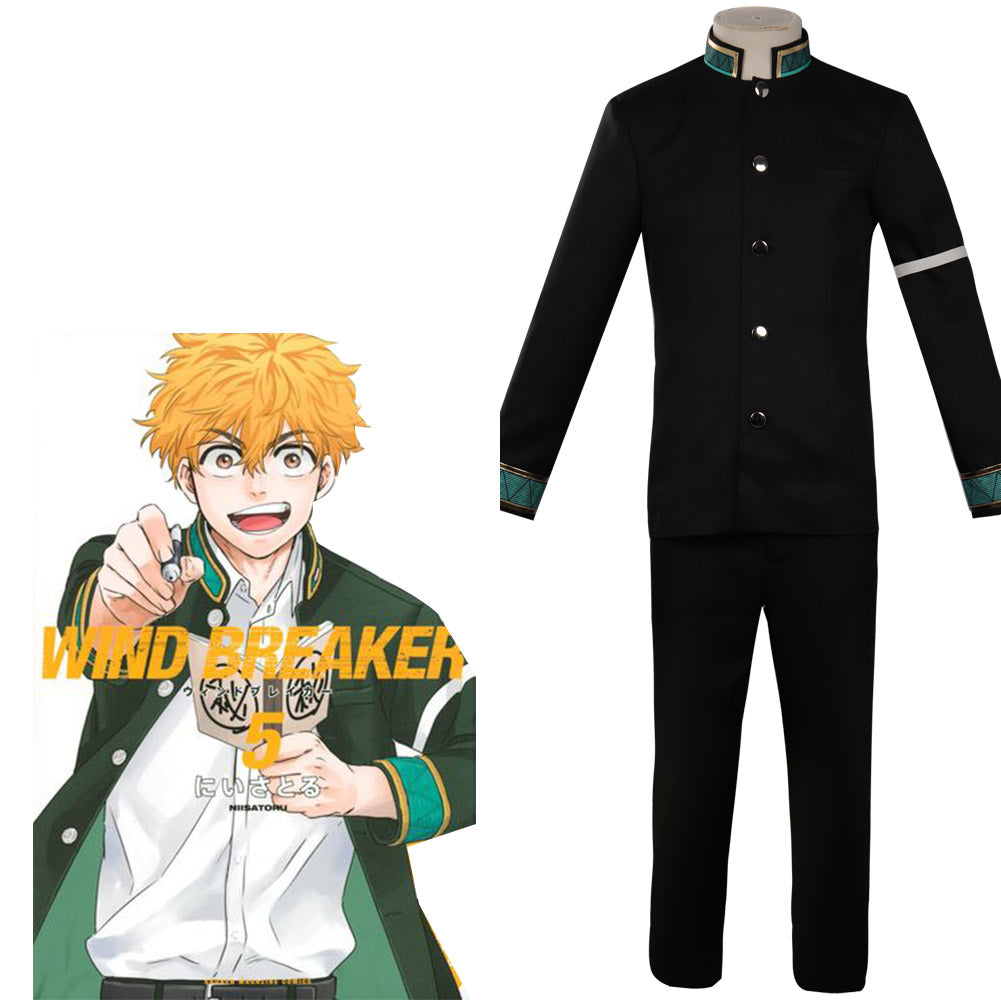 WIND BREAKER Cosplay Kostüm Schule Uniform Halloween Karneval Outfits