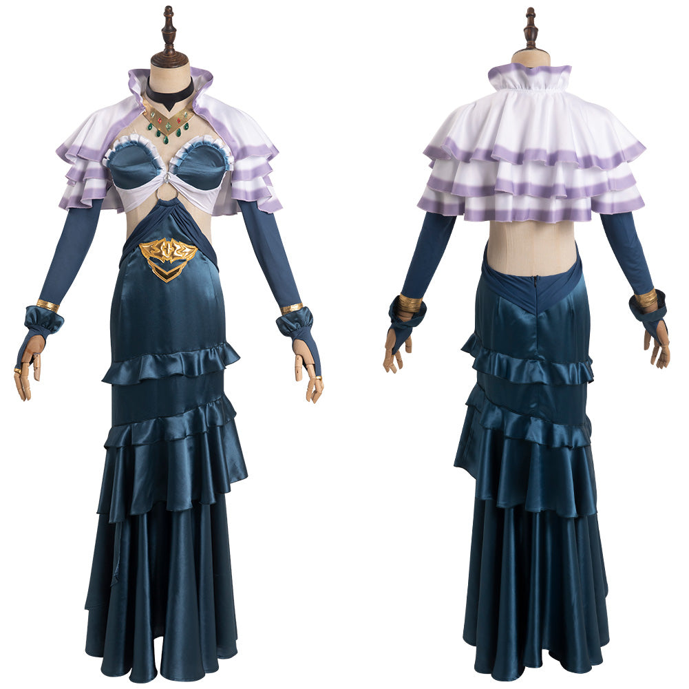 OVERLORD IV Albedo Cosplay Kostüm Outfits Halloween Karneval Kleid