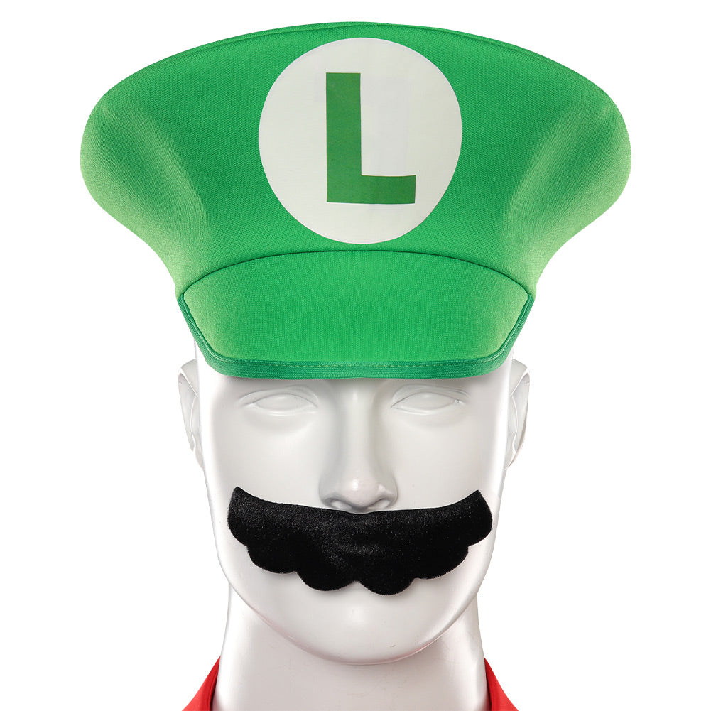The Super Mario Bros. Movie Luigi Kostüm Cosplay Halloween Karneval Outfits