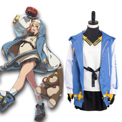 Guilty Gear Strive Bridget Cosplay Kostüm Halloween Karneval Outfits